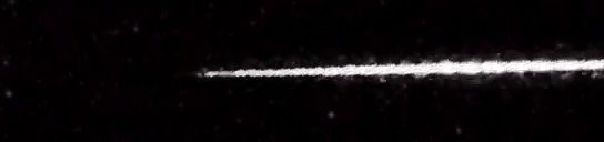 Unprocessed fireball image