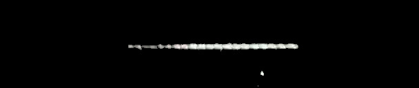 Processed fireball image