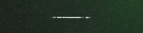 Unprocessed fireball image