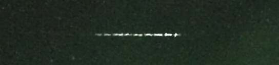 Unprocessed fireball image