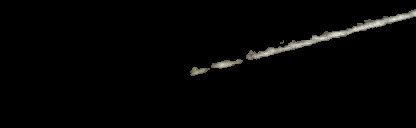 Processed fireball image