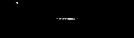 Processed fireball image