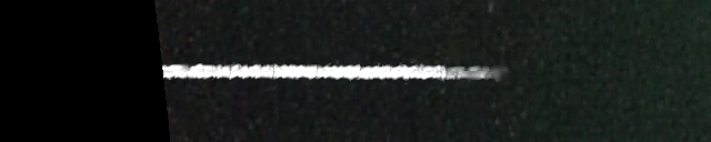 Unprocessed fireball image