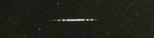 Unprocessed fireball image