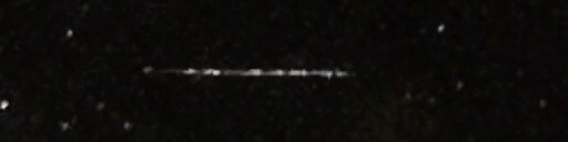 Unprocessed fireball image