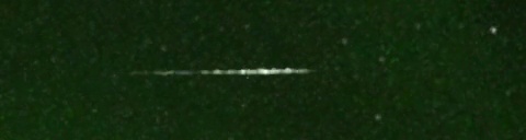 Unprocessed fireball image