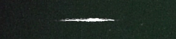 Unprocessed fireball image