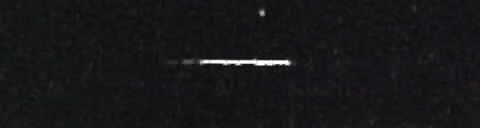 Unprocessed fireball image