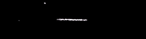 Processed fireball image