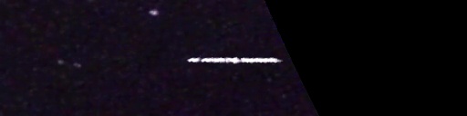 Unprocessed fireball image