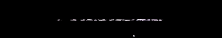 Processed fireball image