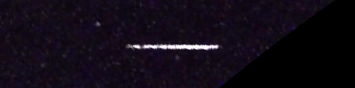 Unprocessed fireball image