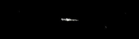 Processed fireball image