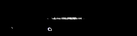 Processed fireball image