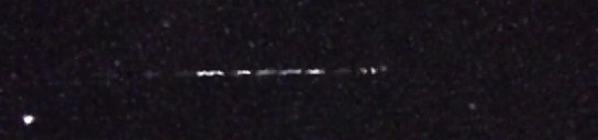 Unprocessed fireball image