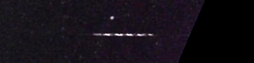 Unprocessed fireball image