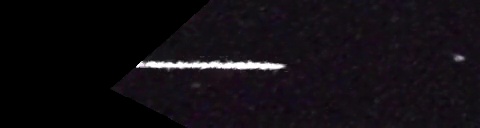 Unprocessed fireball image