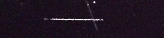 Unprocessed fireball image