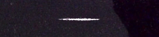 Unprocessed fireball image