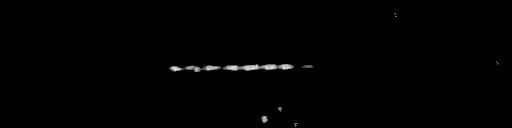 Processed fireball image