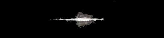 Processed fireball image