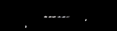 Processed fireball image