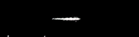 Processed fireball image