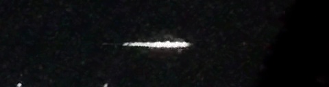 Unprocessed fireball image