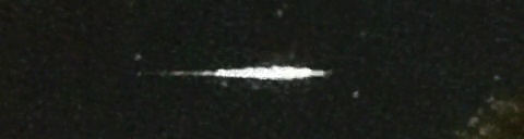 Unprocessed fireball image