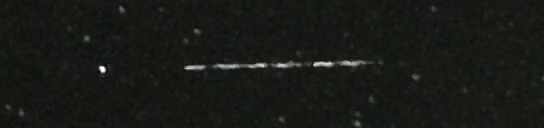 Unprocessed fireball image