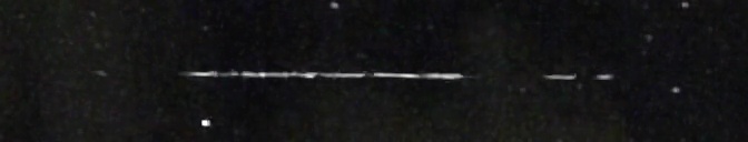 Unprocessed fireball image