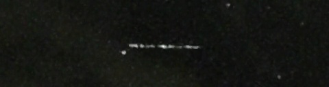 Unprocessed fireball image