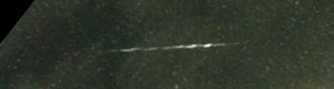 Unprocessed fireball image