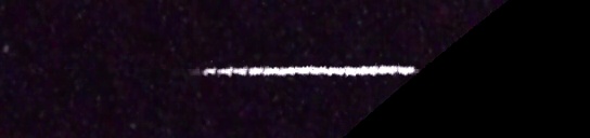 Unprocessed fireball image