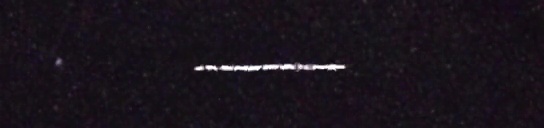 Unprocessed fireball image