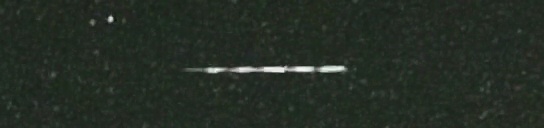 Unprocessed fireball image