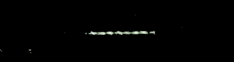 Processed fireball image