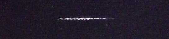 Unprocessed fireball image