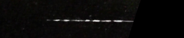 Unprocessed fireball image