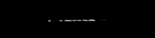 Processed fireball image