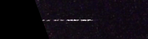 Unprocessed fireball image