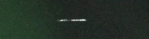 Unprocessed fireball image