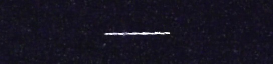 Unprocessed fireball image