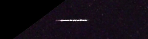 Unprocessed fireball image