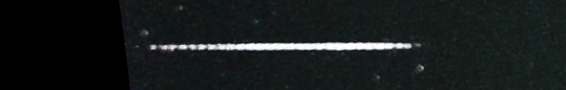 Unprocessed fireball image