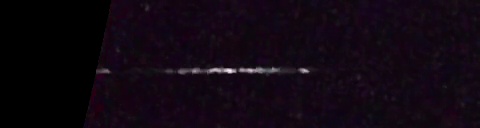 Unprocessed fireball image