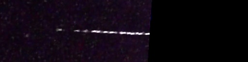 Unprocessed fireball image
