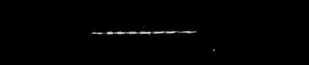 Processed fireball image