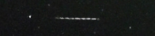 Unprocessed fireball image