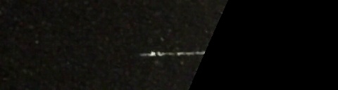 Unprocessed fireball image